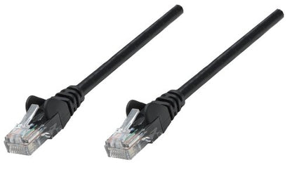 Intellinet Patch Cable, Cat5e, UTP, 14', Black