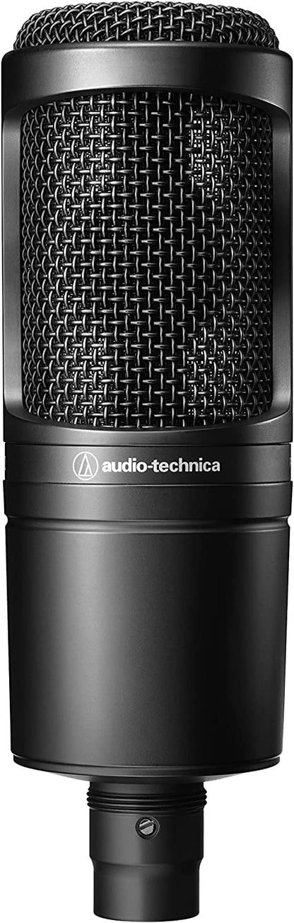 Audio-Technica AT2020 Cardioid Condenser Studio XLR Microphone