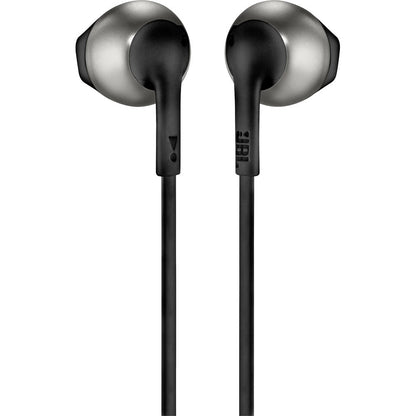 JBL Tune 205 In-Ear Headphone with One- Button Remote/Mic, Black