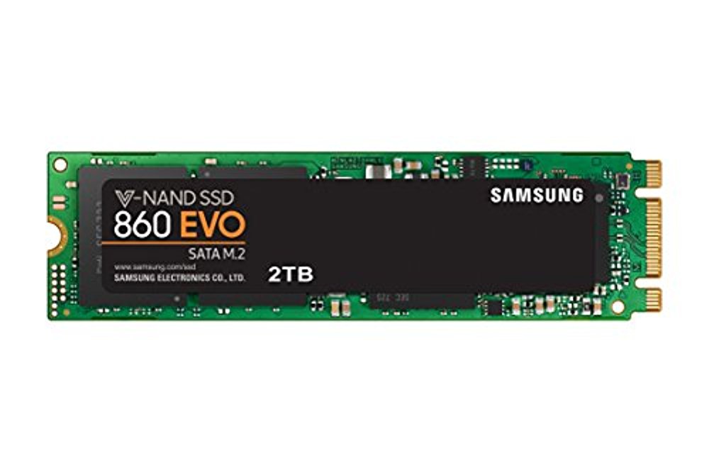 (Open Box) Samsung 860 EVO 2TB M.2 SATA Internal SSD (MZ-N6E2T0BW)