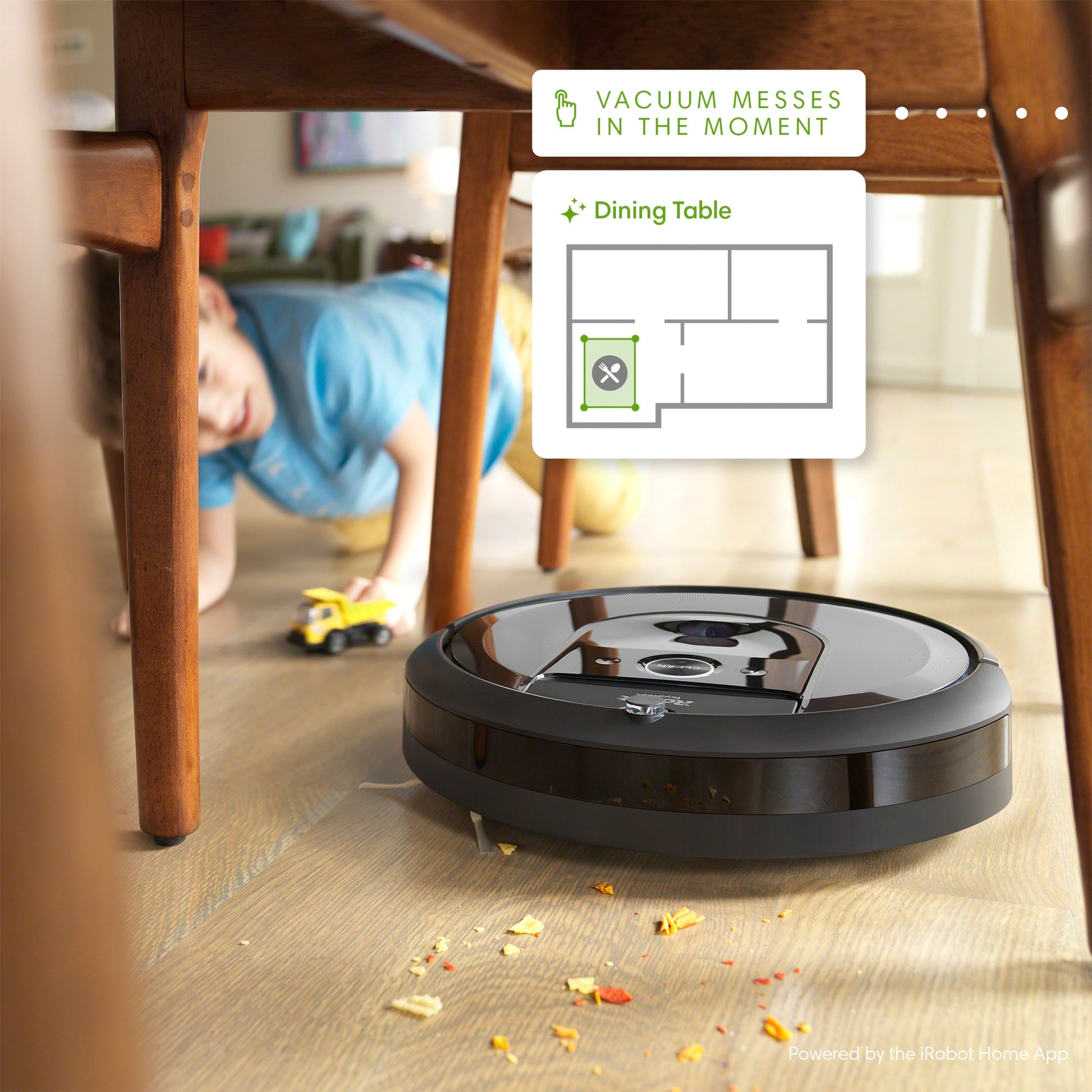 iRobot® Roomba® i7+ (7550) Wi-Fi® Connected Robot Vacuum with Automati